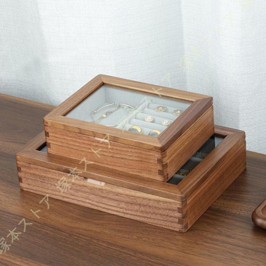 アクセサリーケース 木製 ジュエリーボックス ピアス ネックレス アクセサリーケース 木製 ジュエリーボックス ピアス ネックレス