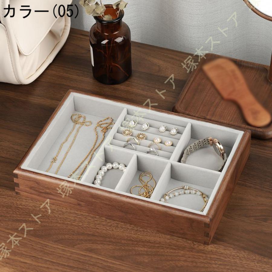 ジュエリーボックス アクセサリー 収納 女性 雑貨 小物入れ 便利 プレゼント おしゃれ アクセサリーケース イヤリング ネックレス ピアス 指輪 大容量 携帯_11