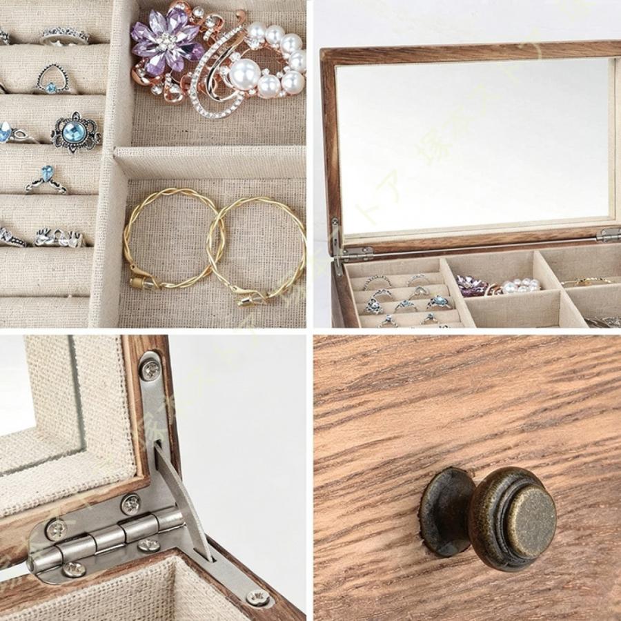 アンティークジュエリーボックス　イヤリングボックス　ジュエリーケース ジュエリーボックス アクセサリーボックス 宝石箱 アクセサリーケース