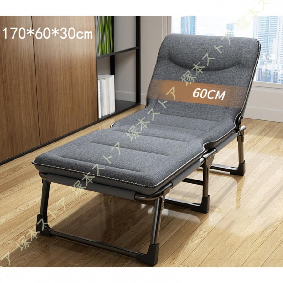 折り畳みベッド 1人用 オフィス・自宅兼用 簡易ベッド 仮眠・休憩用