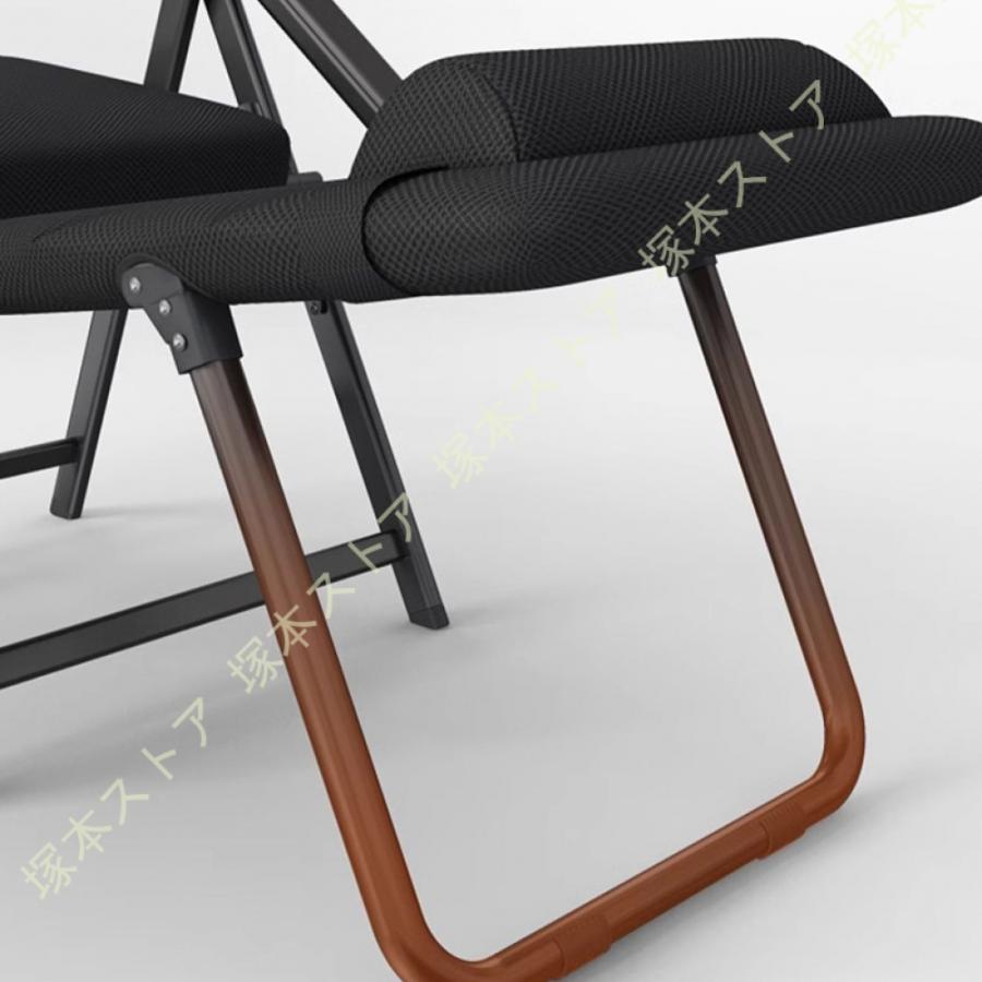 折りたたみチェア リクライニングチェア 折りたたみ式 ランチベッド オフィス ランチ 家庭用 バルコニー レジャー のんびりソファ 事務椅子 通気性 |  | 13