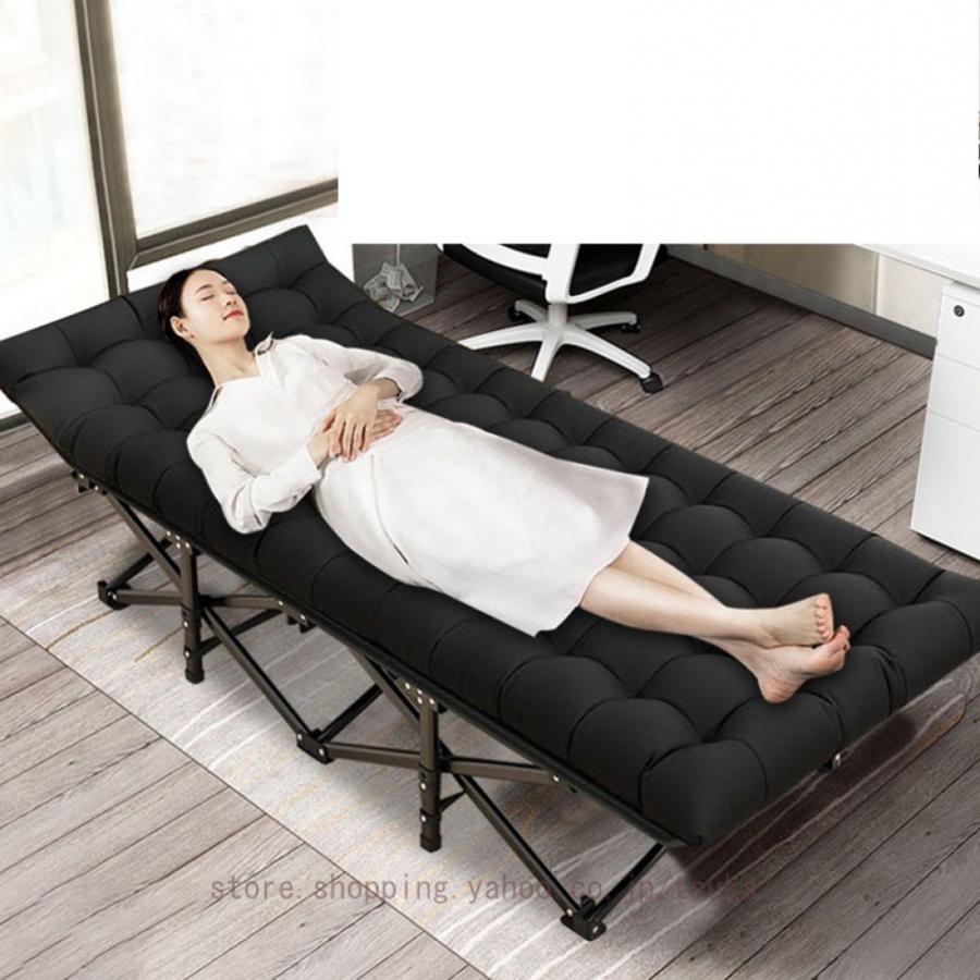 折りたたみベッド アウトドア用 コット 簡易ベッド 軽量 耐荷重 キャンプベッド 防水 通気性 収納便利 自宅用 オフィス用 スチール製 折り畳み式ベッド | 