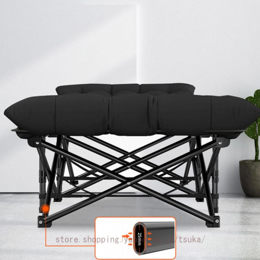 折りたたみベッド アウトドア用 コット 簡易ベッド 軽量 耐荷重 キャンプベッド 防水 通気性 収納便利 自宅用 オフィス用 スチール製 折り畳み式ベッド |  | 08