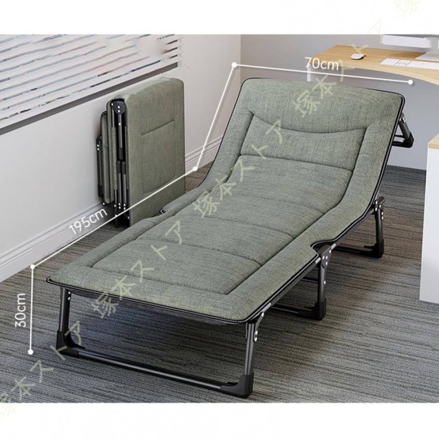 折りたたみリクライニングチェア（オフィス昼寝・家庭用）コンパクト収納可能 オフィスチェア 折りたたみリクライニングチェア オフィス