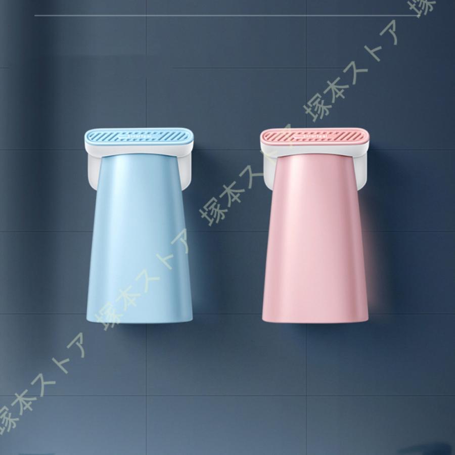 キッチン収納、ラック 歯磨きコップ マグネットコップ 超強力粘着 