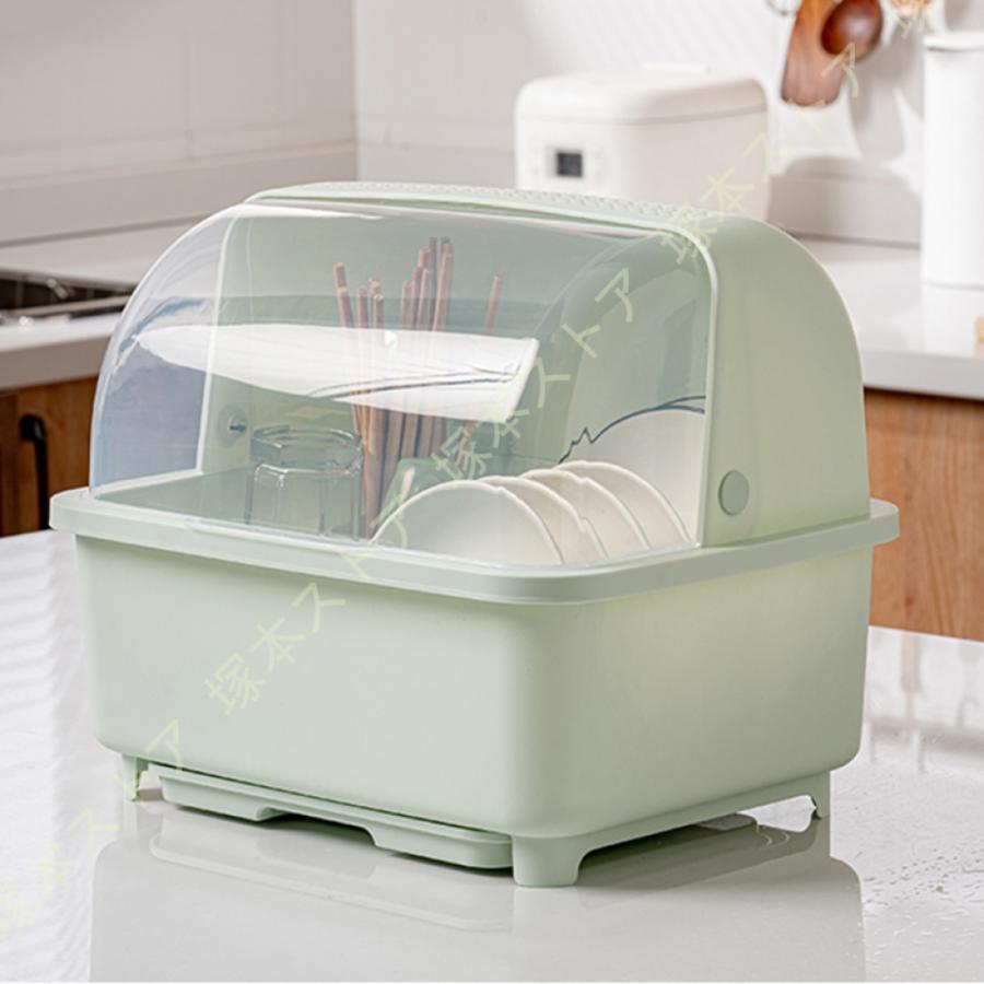 食器を置く 蓋付き 食器 水切りかご 大容量 収納 ラック おしゃれ 哺乳