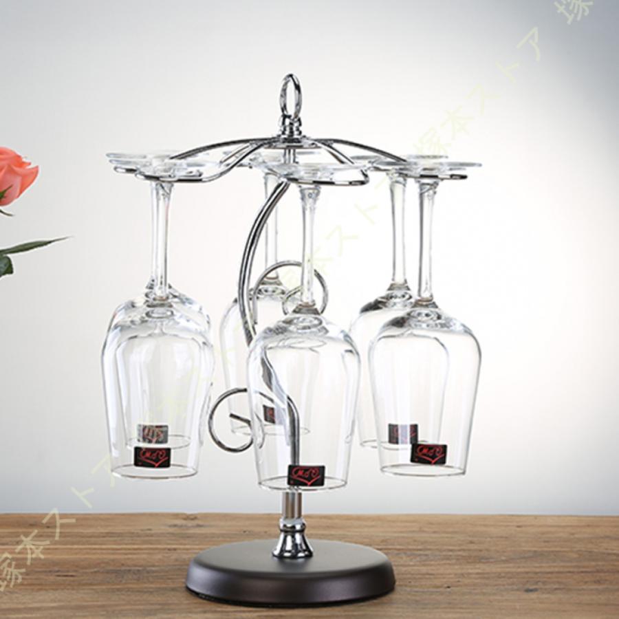 ワイングラスラック 卓上ワインラック ワイングラスホルダー 吊り下げ