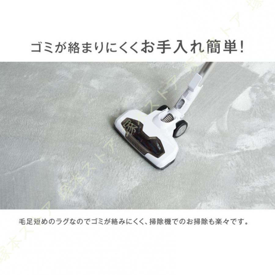 ラグ 低反発 200×250 3畳 極厚 25mm ラグマット フランネル 厚手 防音 滑り止め付 マイクロファイバー ウレタン 低反発ラグ マット カーペット 長方形 絨毯
