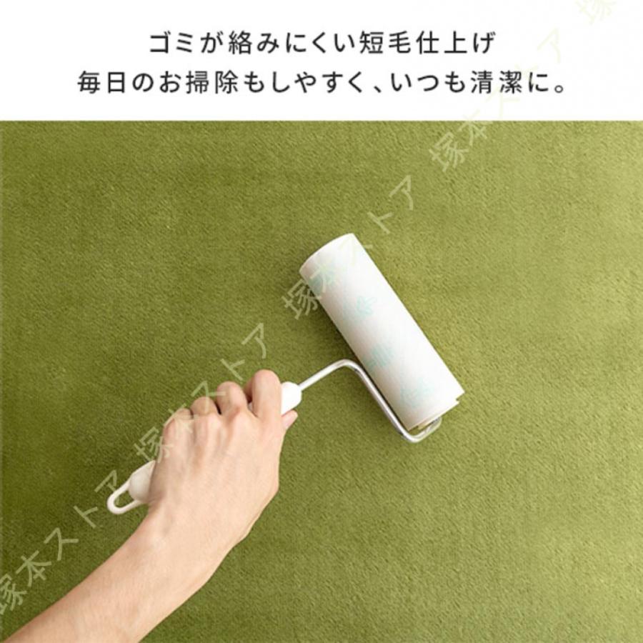 ラグ ラグマット おしゃれ 洗える 冬 暖かい 厚手 低反発 らぐ 撥水 マイクロファイバー フランネル 正方形 リビングラグ センターラグ カーペット 北欧_14