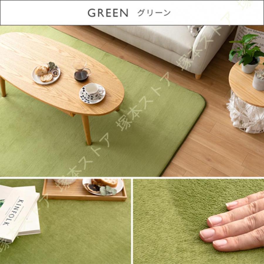 ラグ ラグマット おしゃれ 洗える 冬 暖かい 厚手 低反発 らぐ 撥水 マイクロファイバー フランネル 正方形 リビングラグ センターラグ カーペット 北欧_13