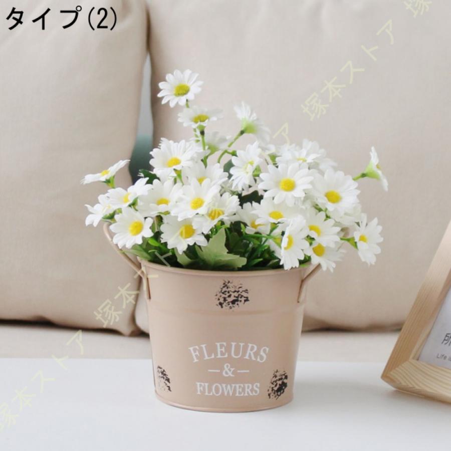 観葉植物鉢 植木鉢 ブリキ缶 底穴なし 13cm 観葉植物 リビング