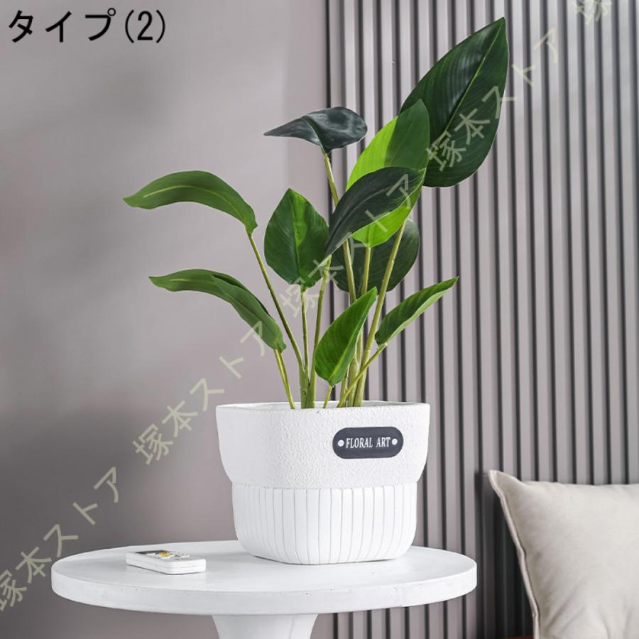 北欧 おしゃれ 植木鉢 セメント製 抜き穴付き シンプル 大口径 円形 大型 多肉ポット 水 モダン 室内 客間の盆栽 ヨーロッパ調 スタイル 玄関 民宿 装飾_4