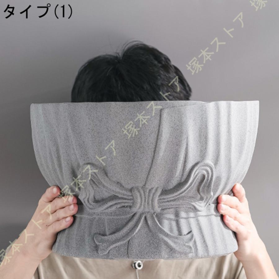 フラワーポット 植木鉢 サボテン鉢 北欧 ins風 セメント鉢 リボン シンプル 排水孔付き 通気性 モダン 丸形 大型 ヨーロッパ調 スタイル モダン_4