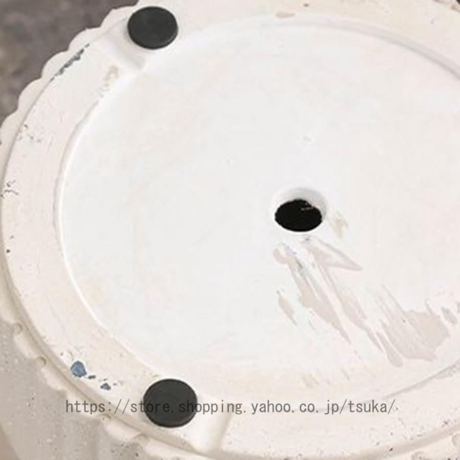 観葉植物鉢 植木鉢 シンプル 北欧 セメント製 底穴付き 縦縞 落地 丸形 大型 インテリア クリエイティブ 玄関 ショップ モダン ヨーロッパ調 お洒落 フラワー_13