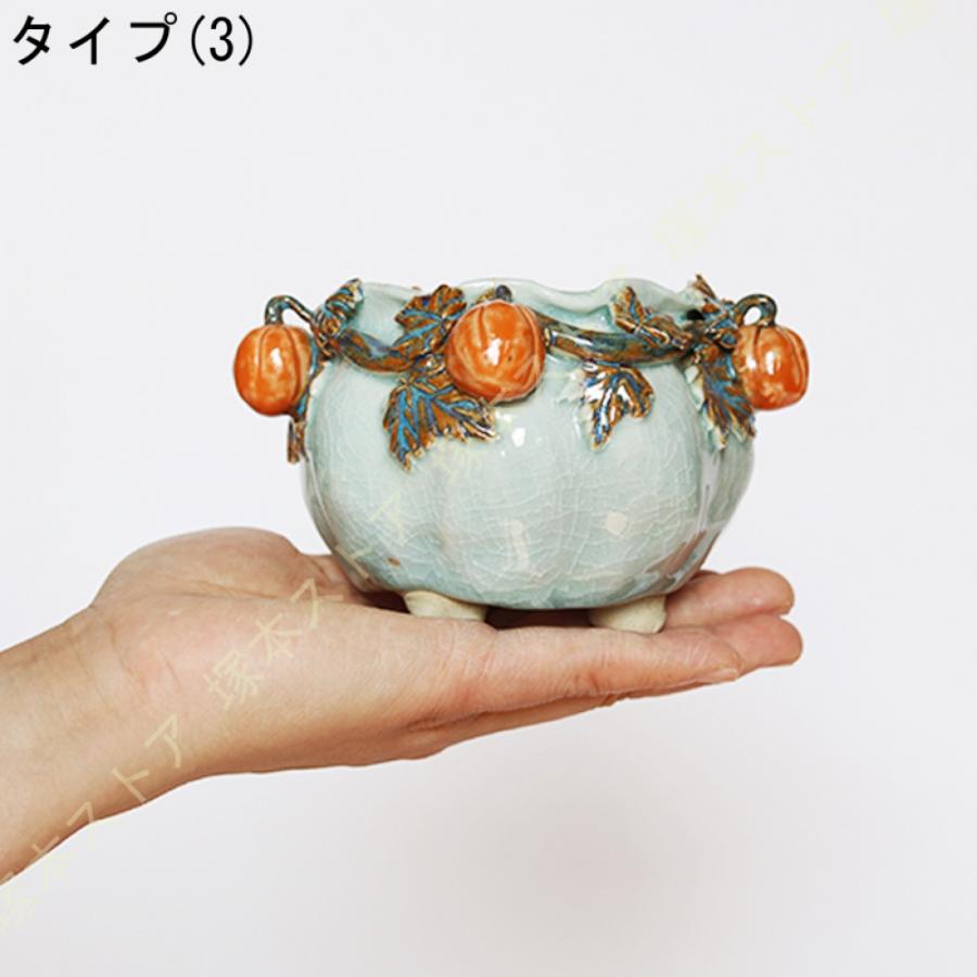 鉢植え プランター シンプル 陶器製 田園風 底穴付き 多肉植物用 サボテン鉢 通気性 ミニ クリエイティブ 玄関 置物 可愛い ガーデン雑貨 インテリア_6