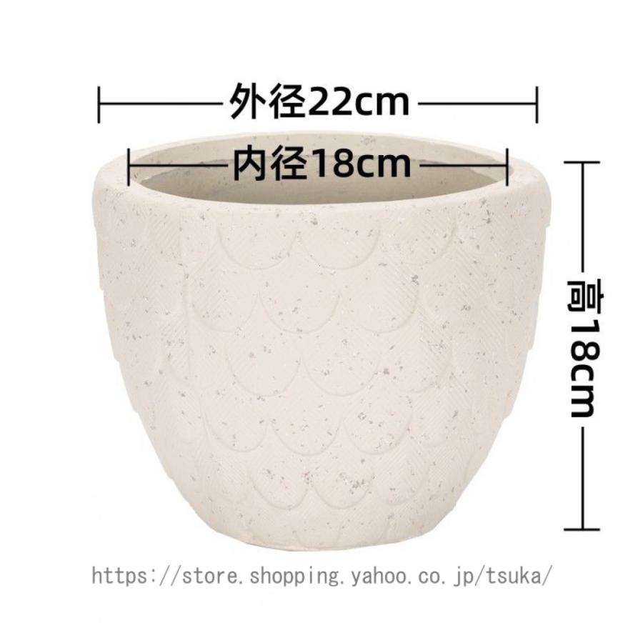鉢植え 多肉植物鉢 セメント製 北欧 シンプル 底穴付き 丸形 大型 鉢ポット 植木鉢 クリエイティブ 玄関 落地 置物 盆栽 モダン テーブル 窓辺 ホームオフィス_3