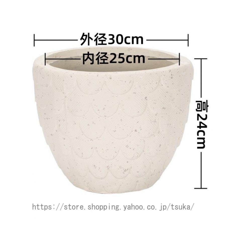 鉢植え 多肉植物鉢 セメント製 北欧 シンプル 底穴付き 丸形 大型 鉢ポット 植木鉢 クリエイティブ 玄関 落地 置物 盆栽 モダン テーブル 窓辺 ホームオフィス_4