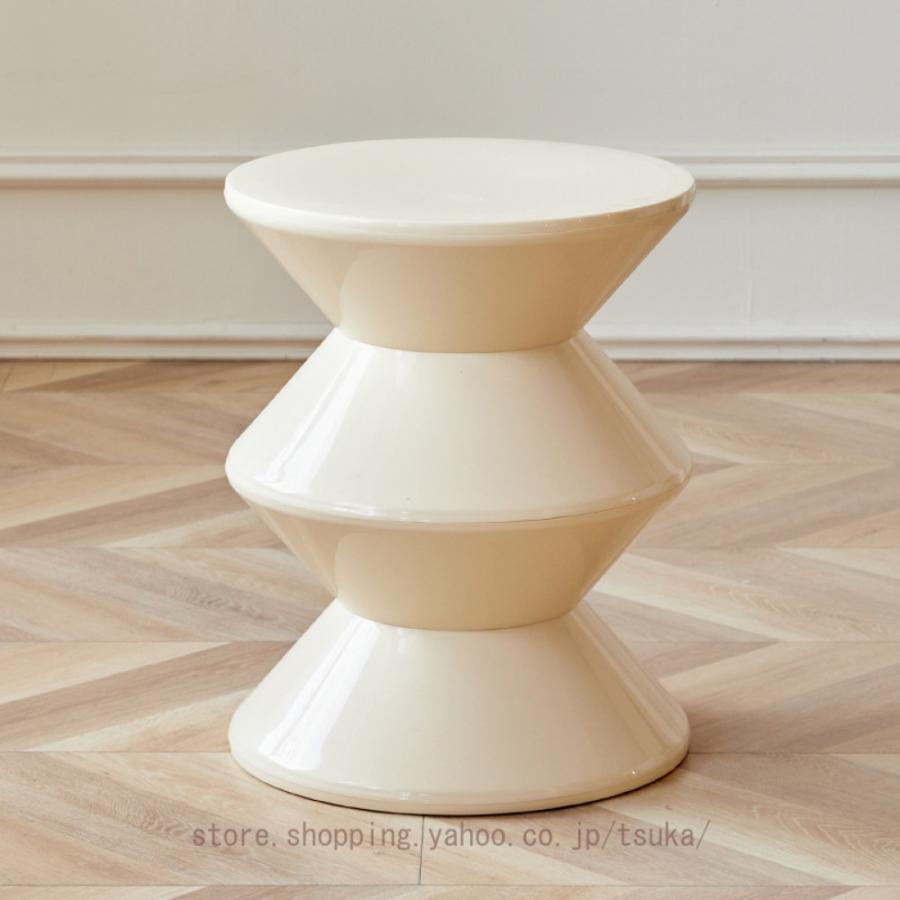 ジグザグスツール サイドテーブル チェア スツール 花台 プランター