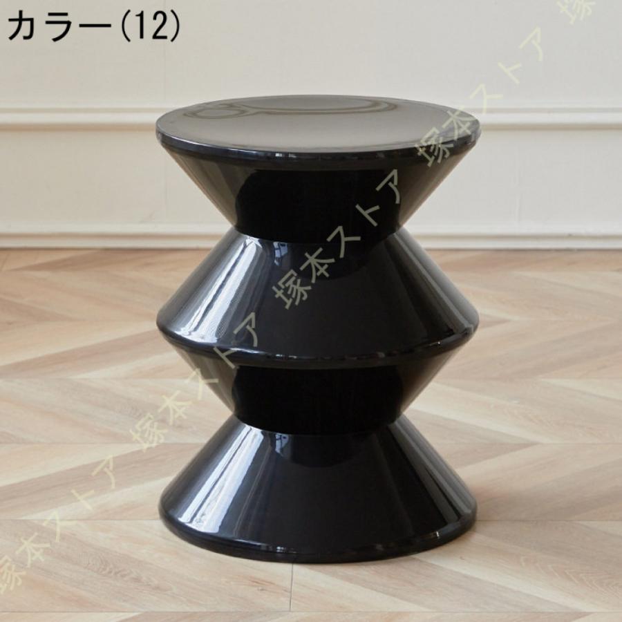 スツール　AD_CORE MEDUSA 椅子　花台　サイドテーブル ジグザグスツール サイドテーブル チェア スツール 花台 プランター