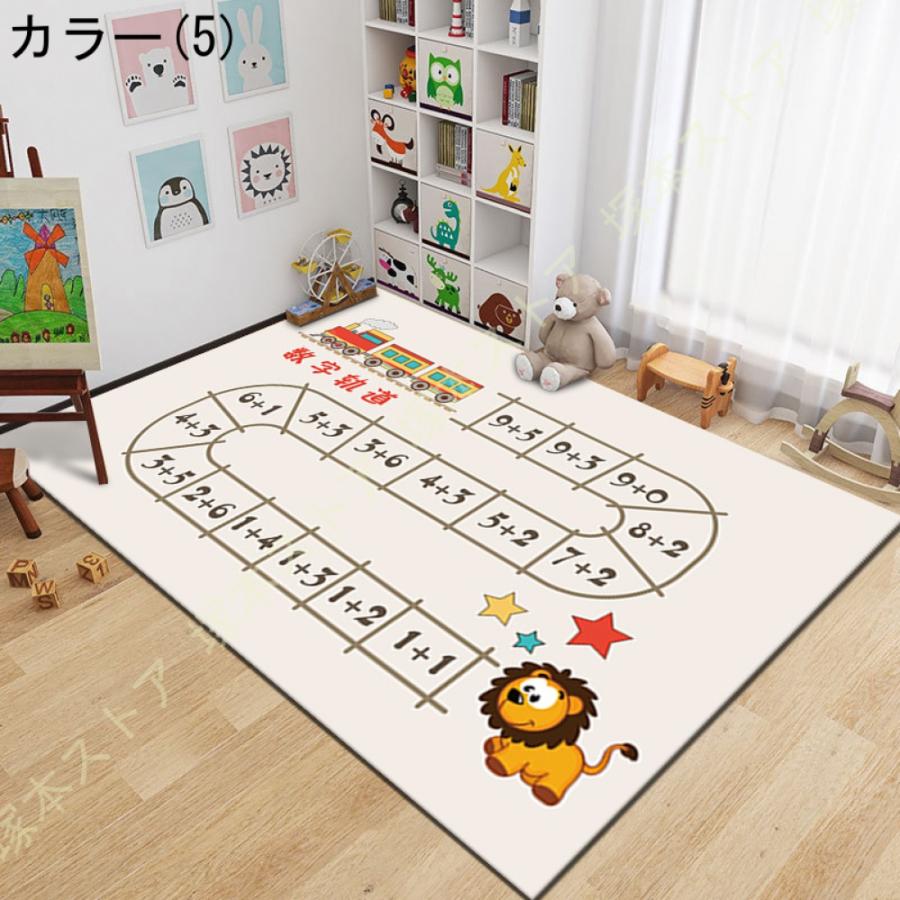 赤ちゃん ベビー プレイマット 遊びマット ABC 教育 早期教育 大判