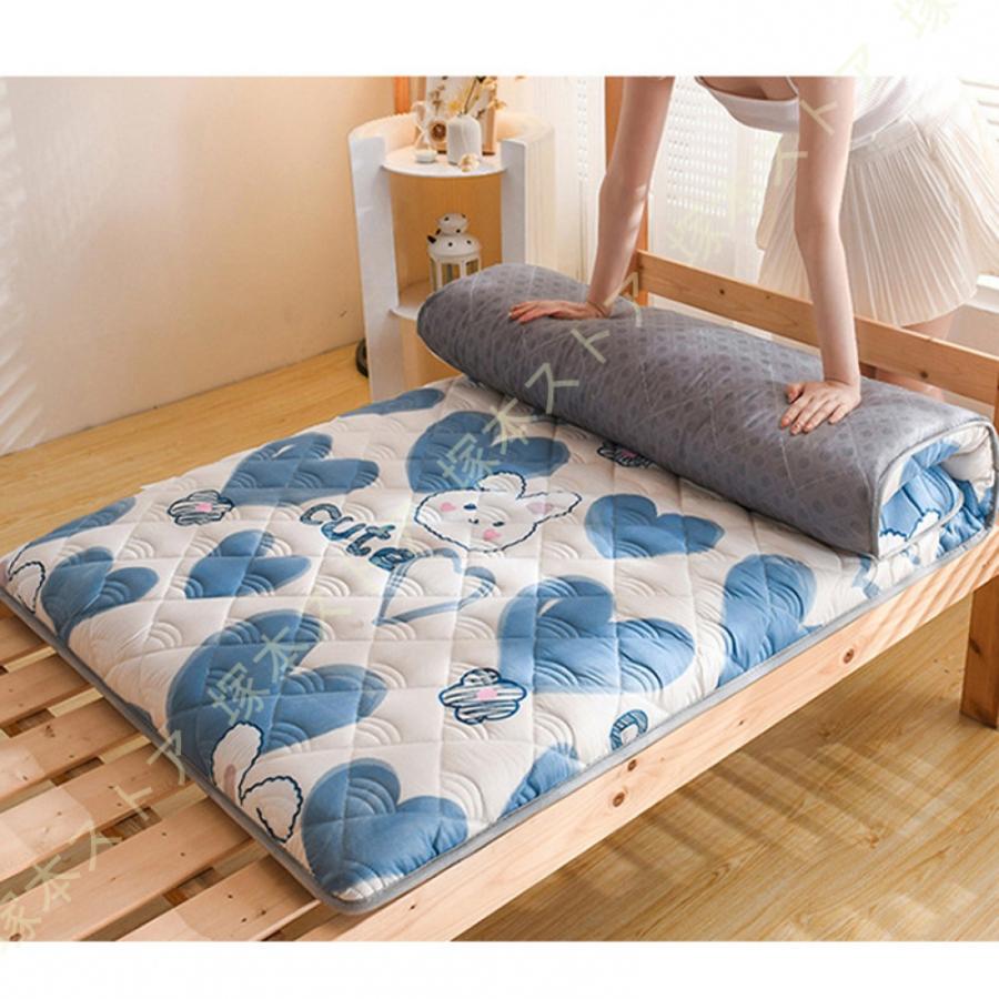 マットレス 敷き布団 セミシングル 幅90cm 折りたたみ 3つ折り 布団