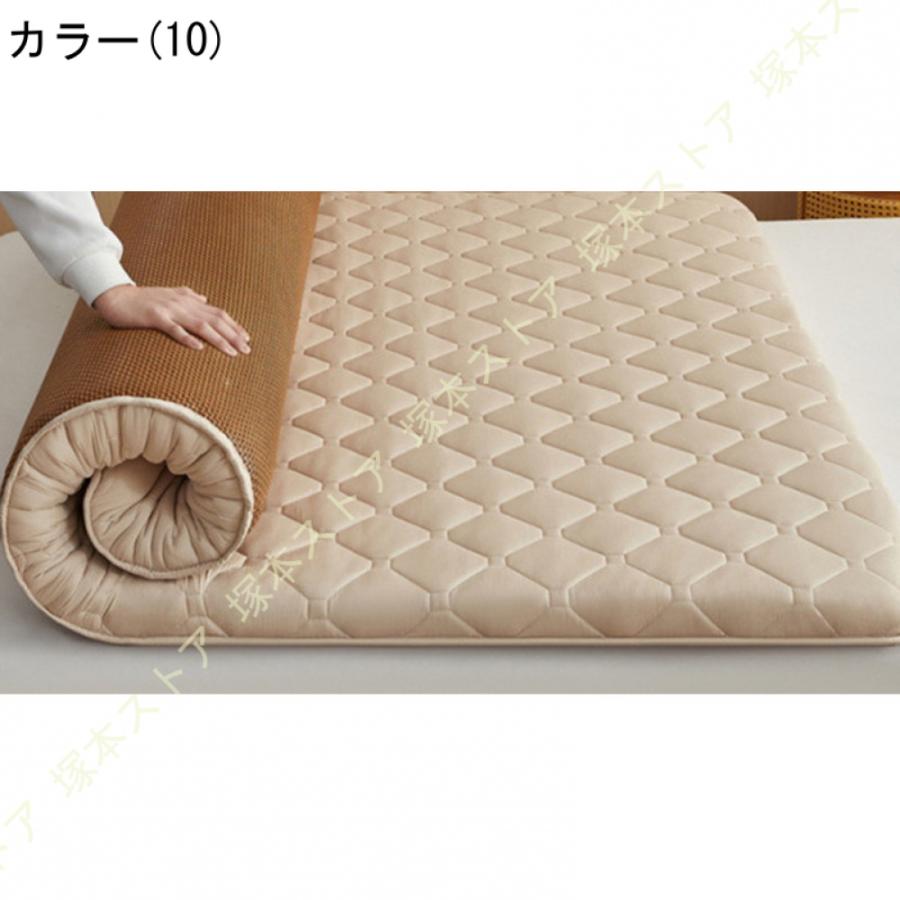 高反発マットレス 厚約6 ベットマット 敷き布団 敷布団 通気性 両面使用可能 冬用と夏用 ポリエステル表面＋ラタン表面 接触冷感 マットレス 寝心地いい_20
