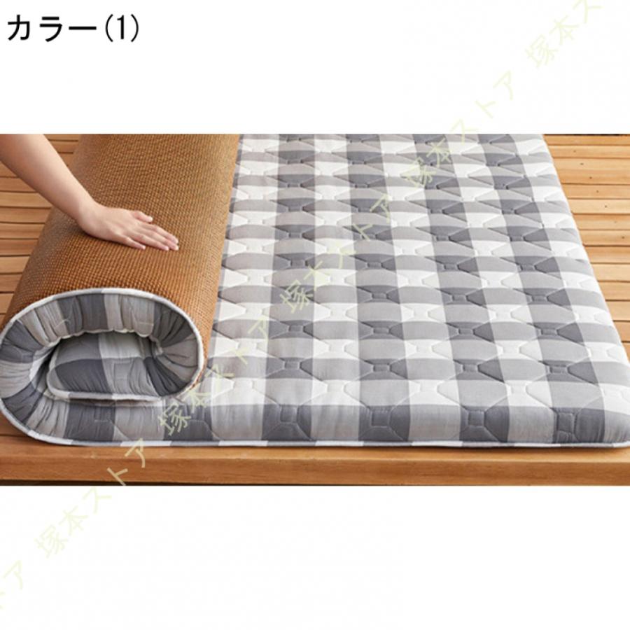 高反発マットレス 厚約6 ベットマット 敷き布団 敷布団 通気性 両面使用可能 冬用と夏用 ポリエステル表面＋ラタン表面 接触冷感 マットレス 寝心地いい_11