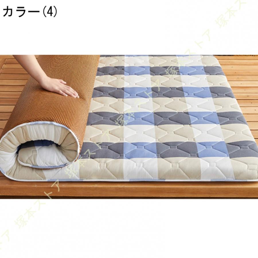 高反発マットレス 厚約6 ベットマット 敷き布団 敷布団 通気性 両面使用可能 冬用と夏用 ポリエステル表面＋ラタン表面 接触冷感 マットレス 寝心地いい_14