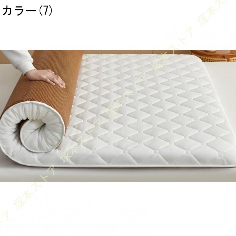 高反発マットレス 厚約6 ベットマット 敷き布団 敷布団 通気性 両面使用可能 冬用と夏用 ポリエステル表面＋ラタン表面 接触冷感 マットレス 寝心地いい_17