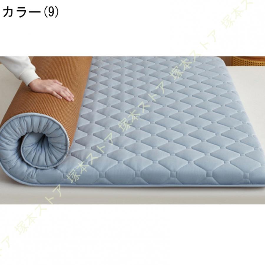 高反発マットレス 厚約6 ベットマット 敷き布団 敷布団 通気性 両面使用可能 冬用と夏用 ポリエステル表面＋ラタン表面 接触冷感 マットレス 寝心地いい_19