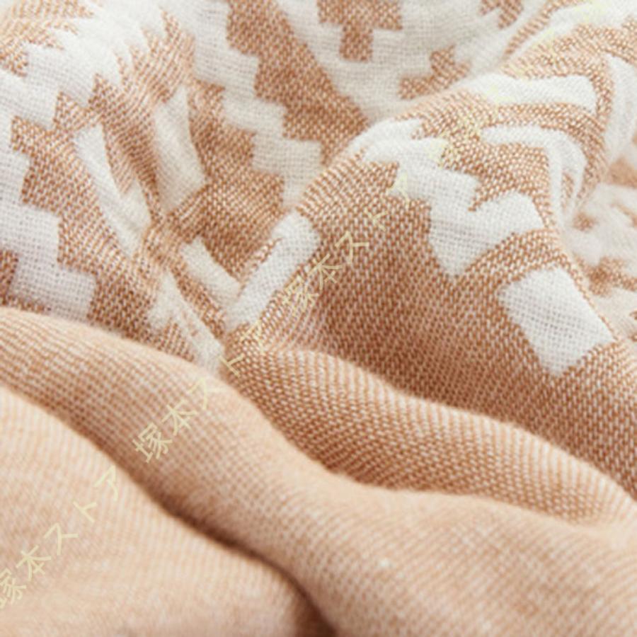 綿 ガーゼケット シングル セミダブル 200x230cm 寝具 毛布 春 夏 残暑 秋 用 洗うほどに柔らかい 涼感 速乾 通気性 吸水性 洗える 夏用 ブランケット ガーゼ_15