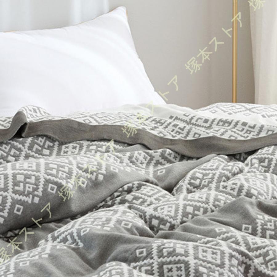綿 ガーゼケット シングル セミダブル 200x230cm 寝具 毛布 春 夏 残暑 秋 用 洗うほどに柔らかい 涼感 速乾 通気性 吸水性 洗える 夏用 ブランケット ガーゼ_17