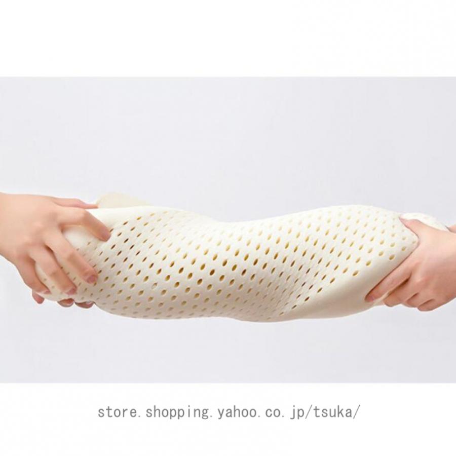 ラテックス枕 天然ラテックスでできた 柔らかい弾力で簡単に寝返りが