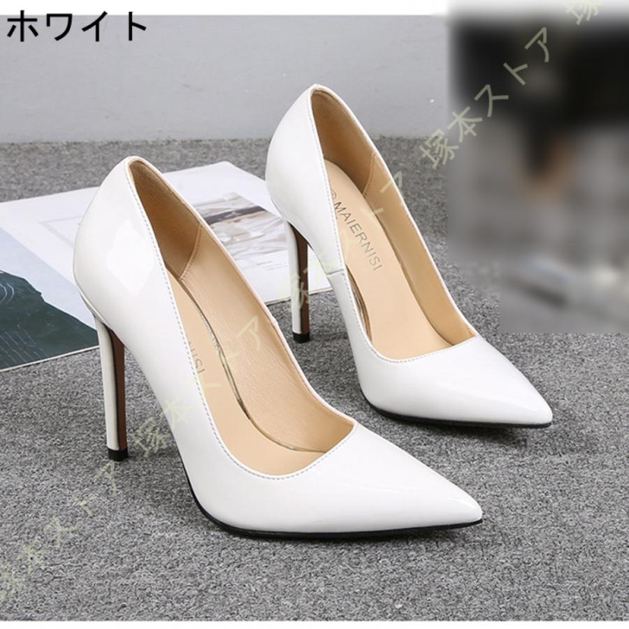 11cmヒール パンプス エナメル ハイヒール ピンヒール ポイン 11cmヒール パンプス エナメル ハイヒール ピンヒール ポイン