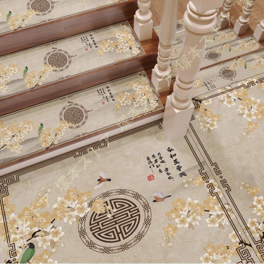 階段マット おしゃれ 低反発 オシャレ 防音 滑り止め 階段トレッド