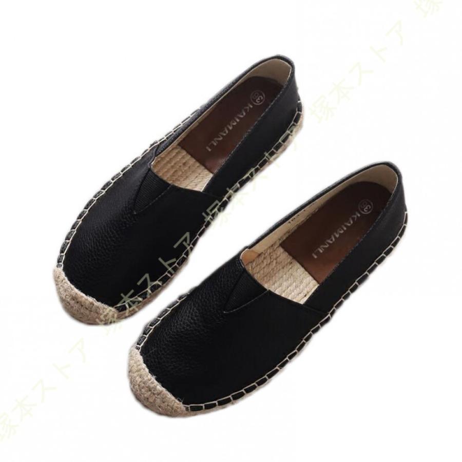 レディースシューズ 厚底 スリッポン ローファー 軽量 歩き