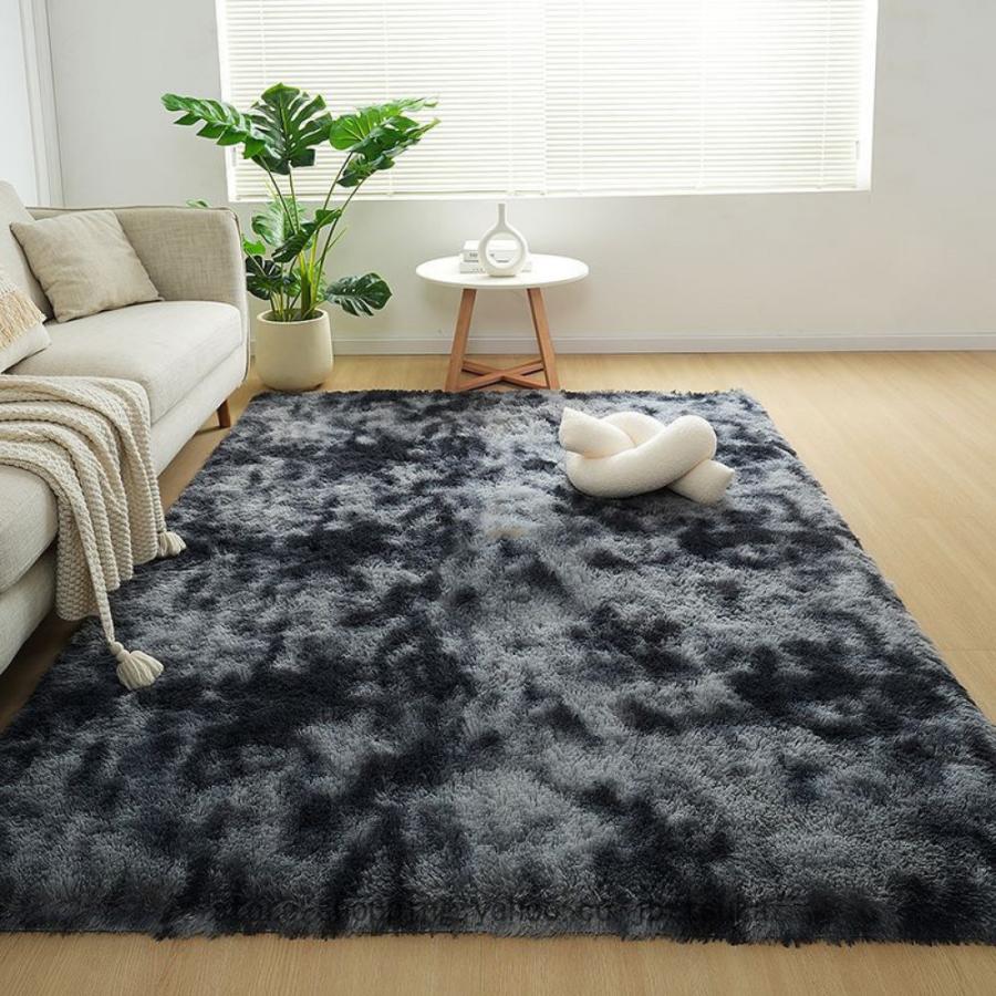 プレーンシャギーラグカーペット 洗えるシャギーラグ 制菌加工/床暖房 ホットカーペット対応 – RASIK