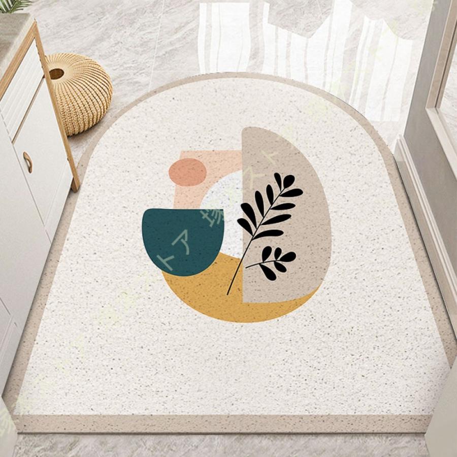 玄関マット ドアマット 泥落としマット 屋内 屋外 業務用 家庭用 おしゃれ 幾何学模様 室内玄関マット 北欧スタイル 足ふきマット 洗える 速乾性 滑り止め |  | 01