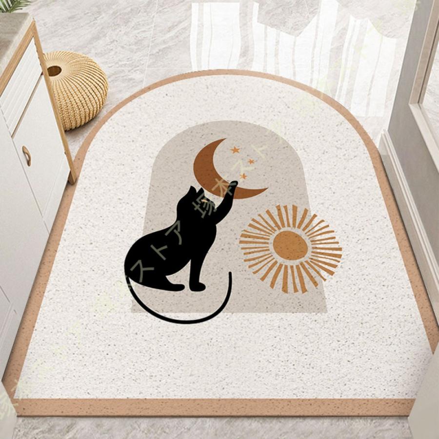 玄関マット ドアマット 泥落としマット 屋内 屋外 業務用 家庭用 おしゃれ 幾何学模様 室内玄関マット 北欧スタイル 足ふきマット 洗える 速乾性 滑り止め |  | 05