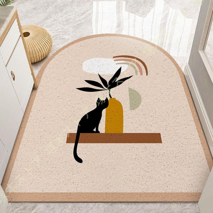 玄関マット ドアマット 泥落としマット 屋内 屋外 業務用 家庭用 おしゃれ 幾何学模様 室内玄関マット 北欧スタイル 足ふきマット 洗える 速乾性 滑り止め |  | 06