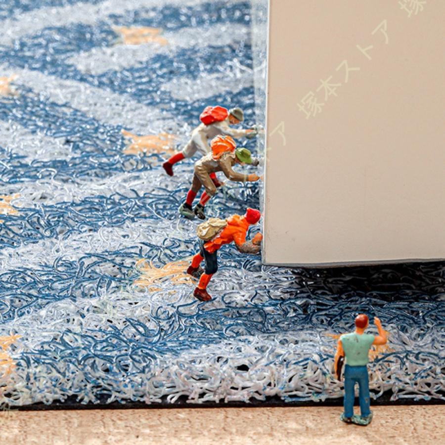 玄関マット 室内 オシャレ 北欧 ドアマット ラグマット 泥落としマット 洗える エントランスマット 耐磨耗性 抗菌防臭 業務用 家庭用 滑り止め付き 幾何学 |  | 10