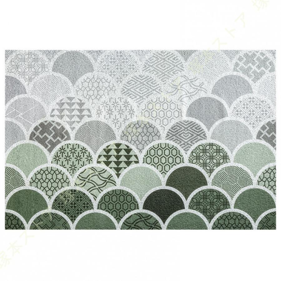 玄関マット 室内 オシャレ 北欧 ドアマット ラグマット 泥落としマット 洗える エントランスマット 耐磨耗性 抗菌防臭 業務用 家庭用 滑り止め付き 幾何学 |  | 05