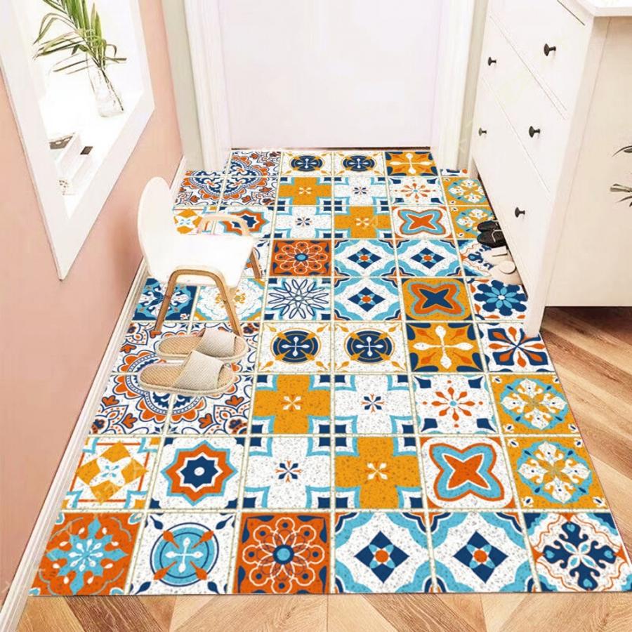 玄関マット バスマット キッチンマットマット 屋外 室内 滑り止め 業務用 足拭き シンプル 泥落とし 吸水 速乾 消臭抗菌 耐磨耗性 滑り止め加工 オシャレ 北欧 |  | 02