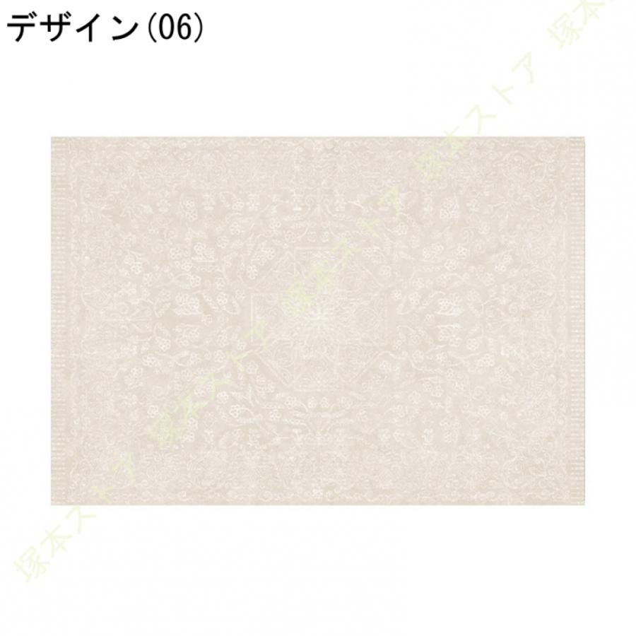 ペルシャ絨毯 ラグ マット 1.5畳 2畳 じゅうたん ラグ カーペット 花模様 ヴィンテージ風 低反発 防ダニ 防臭 防音 ペルシャ風 オールシーズン適用_16