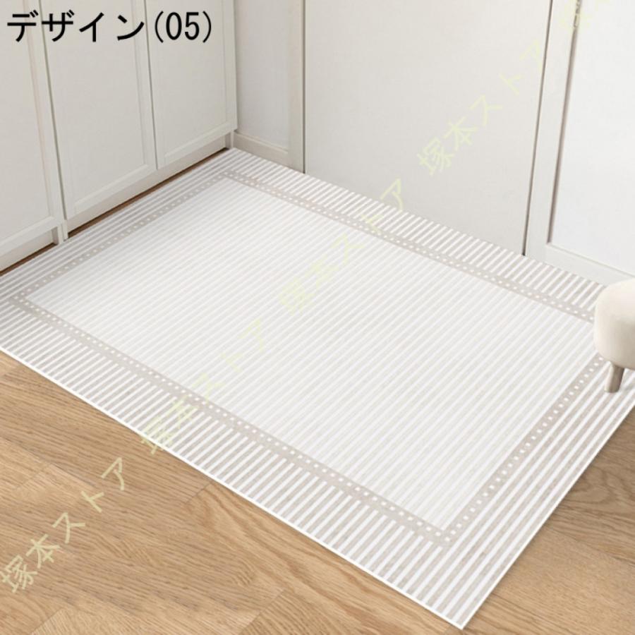 拭けるPVCマット 低反発マット PVCロング床マット 洗濯不要 お手入れ