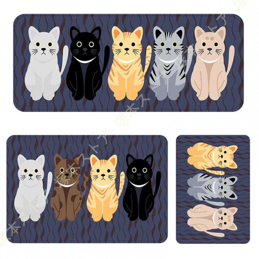 吸水マット キッチンマット フロアマット 北欧 快適マット 滑り止め 洗える 耐汚性 耐摩耗性 一年中使える バスルーム トイレマット 玄関マット |  | 18