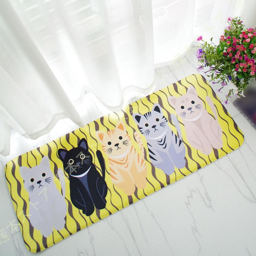 吸水マット キッチンマット フロアマット 北欧 快適マット 滑り止め 洗える 耐汚性 耐摩耗性 一年中使える バスルーム トイレマット 玄関マット |  | 14