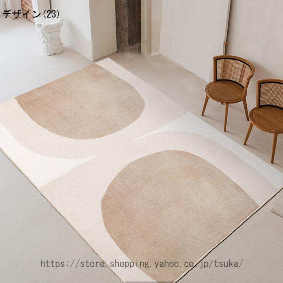 洗えるラグ 長方形 無地 カーペット 防音 オールシーズン 柔らかい ふわふわ 優しい肌触り 部屋 北欧 ラグマット センターラグ 滑り止め 低反発 丸洗い