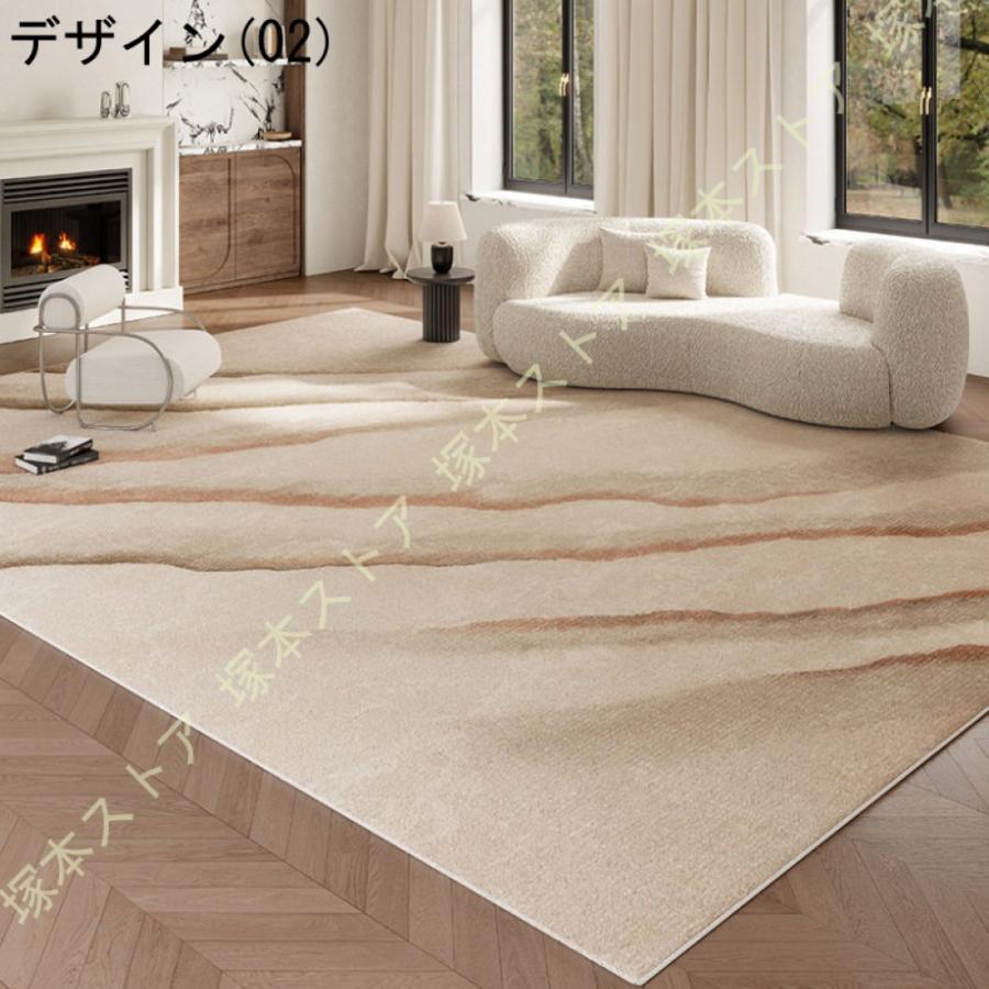 室内用ラグ 洗える ラグマット カーペット 抗菌 防臭 オールシーズン シンプル 無地 丸洗いOK 一人暮らし ふわふわ肌触り 絨毯 かわいい ホットカーペット_6