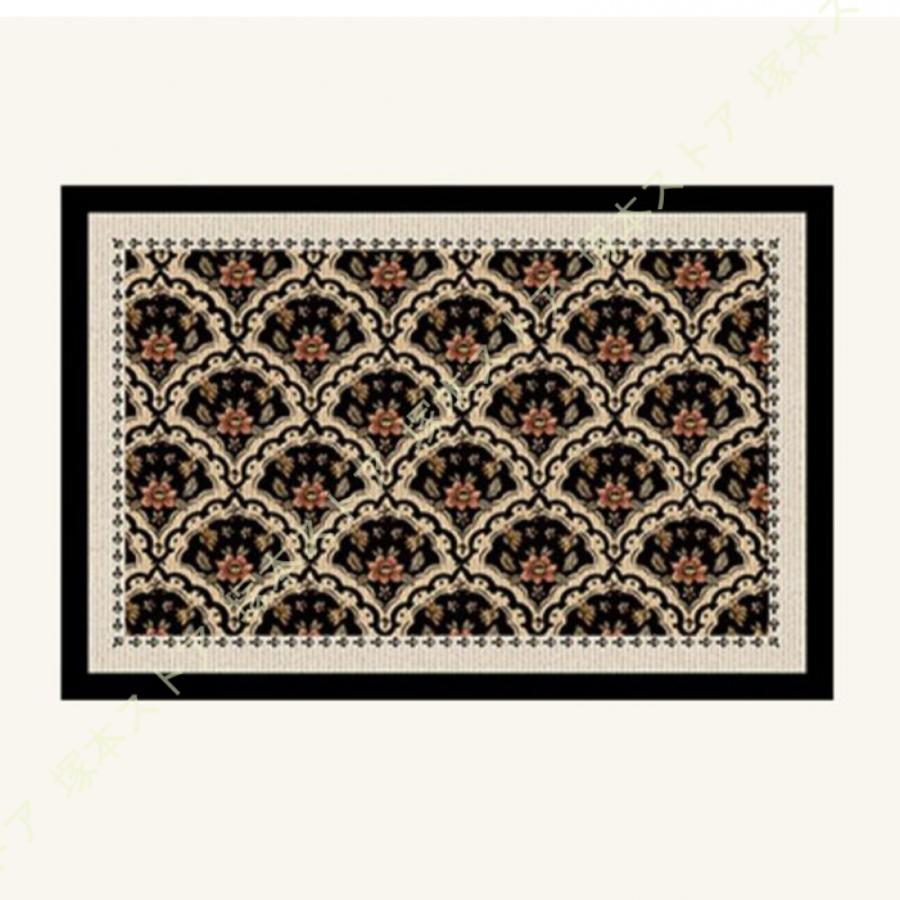 玄関マット おしゃれ すべり止め 室内 インテリア 花の模様 フロアマット ラグ ラグマット カーペット フロアマット ソファマット エントランスマット 風水 |  | 06